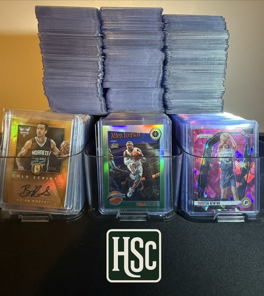 Basketball NBA - 20 Card Lot - Rookies, Parallels, Memorabilia, Autos, Numbered