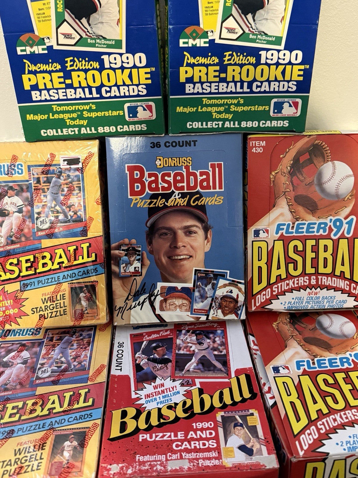 Baseball Cards - Sealed Packs from Unopened Boxes - 100 Cards In Sealed Packs!