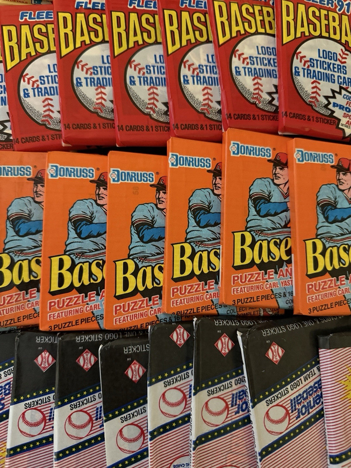 Baseball Cards - Sealed Packs from Unopened Boxes - 100 Cards In Sealed Packs!