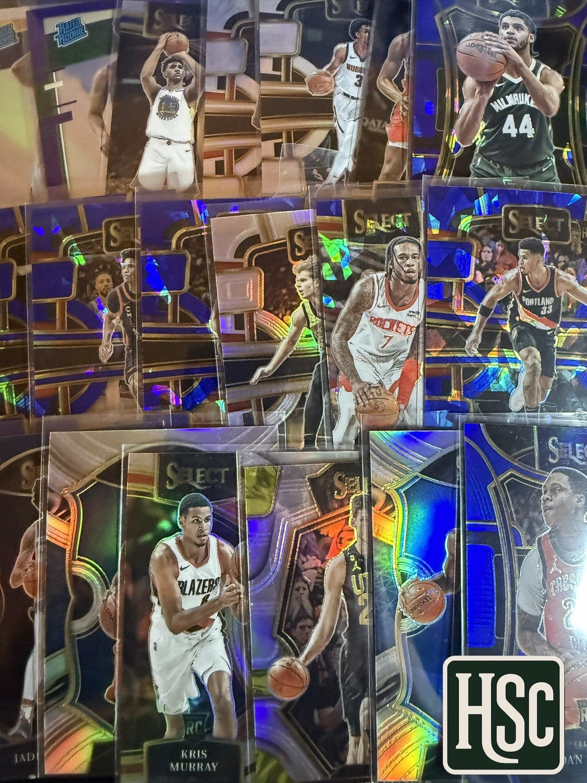 Basketball NBA - 20 Card Lot - Rookies, Parallels, Memorabilia, Autos, Numbered
