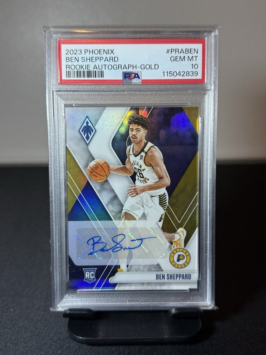 2023 Phoenix BEN SHEPPARD PSA 10 Rookie Gold AUTO /10